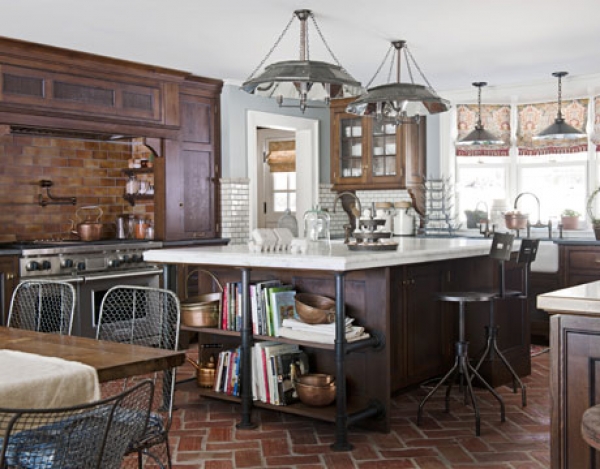 A farmhouse kitchen