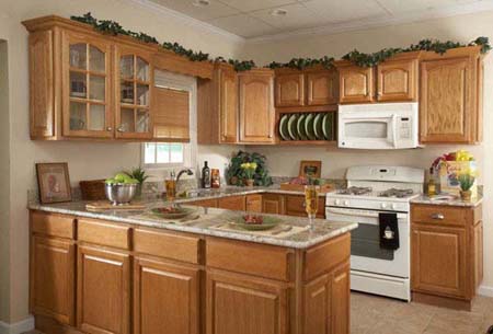 Classic wood kitchen