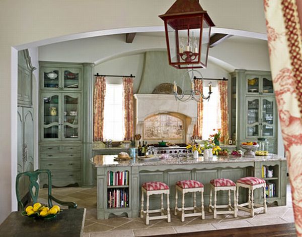 French ChÃ¢teau-Inspired Kitchen