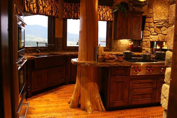 Rustic kitchen