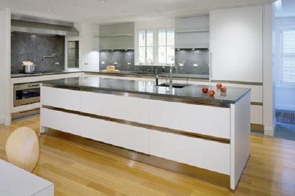 Stainless steel kitchens