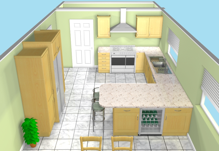 Free Kitchen Floor Plans Online