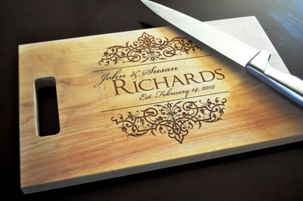 Personalized Chopping Board For Couples