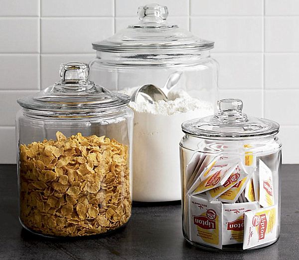 Glassware jars