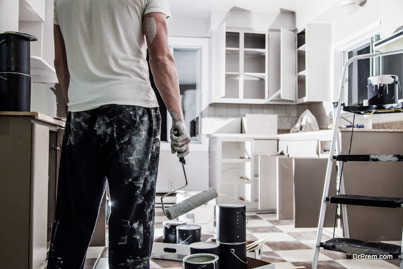 painting kitchen cabinets